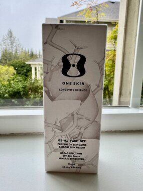 Anti-Aging Peptide Mineral Face Sunscreen | Tinted | SPF30 | New Sealed/Unopened